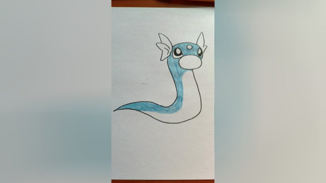 宝可梦系列我和哥哥画的迷你龙你们喜欢哪个