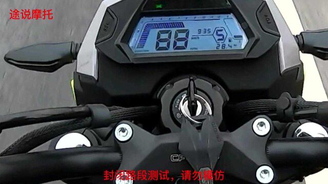 春风狒狒125街车,最高速度能跑多少?测试一下