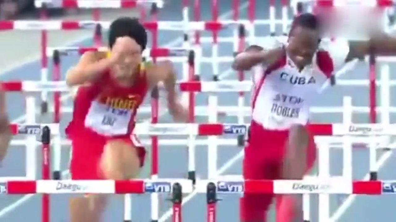 体育回顾:田径:刘翔110米栏复仇之战打破世界纪录!!_高清1080P在线观看平台_腾讯视频