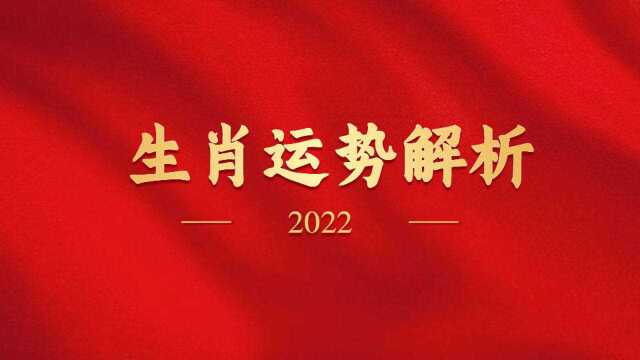 生肖属羊的人,在2022整年运势解析