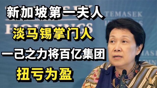 新加坡第一夫人何晶:淡马锡掌门人,一己之力将百亿集团扭亏为盈