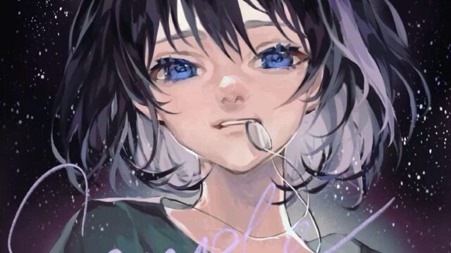 【procreate绘画过程】画一个悲伤与祈愿交织的女孩