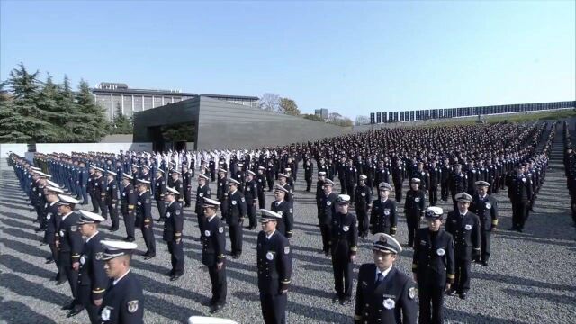 气壮山河!南京中华中学84名学生朗诵《和平宣言》