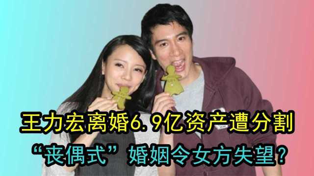 王力宏宣布离婚,6.9亿资产遭分割,“丧偶式”婚姻令女方失望?