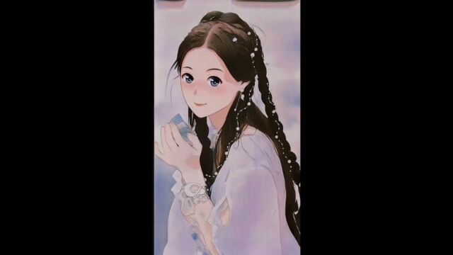 动漫美少女插画艺术元宇宙艺术