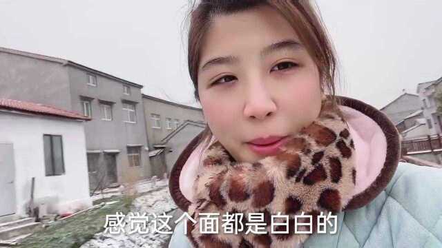 香港人的生活:小慧回湖北见到初雪,带3岁多的香港宝宝一起去玩雪,他却只喊疼!