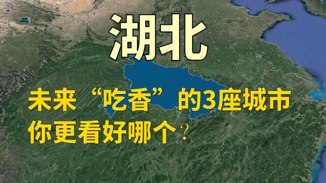 湖北未来“吃香”的城市,这3座城市呼声最高,你更看好哪个?