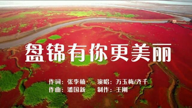 盘锦有你更美丽(MV)张李楠词,潘国新曲,万玉梅齐千演唱