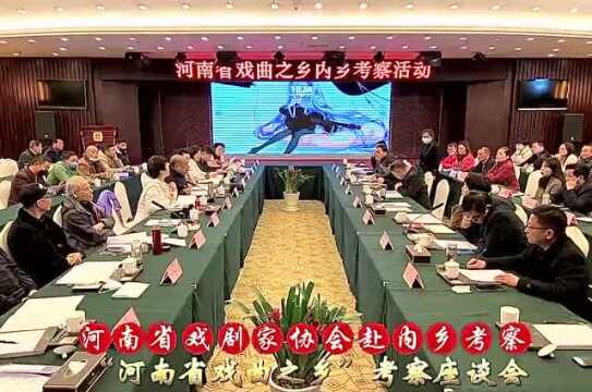 河南省戏曲之乡”考察组圆满完成对内乡考察