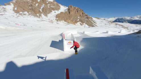 Pierre Vaultier重塑单板滑雪障碍追逐！