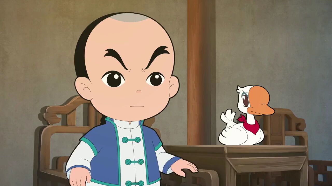 黑衣人小师爷堵到了墙角,在这千钧一发的时候,海天明突然出现