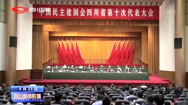 【关注】民建四川省第十次代表大会闭幕