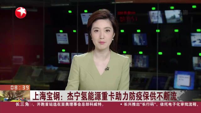 上海宝钢:杰宁氢能源重卡助力防疫保供不断流