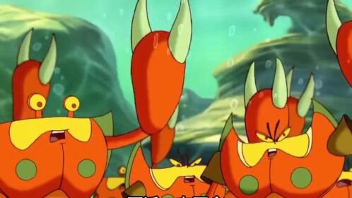 阿左阿右 螃蟹鬼手