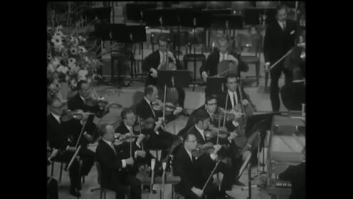 卡拉扬在卢塞恩1969年弹奏《巴赫：勃兰登堡协奏曲》No.3