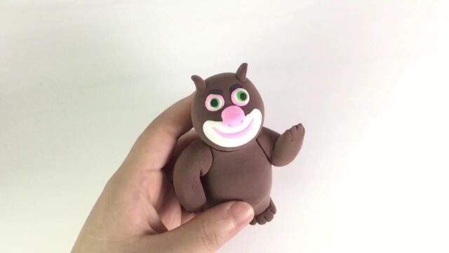 黏土造人系列,熊出没萌版熊大