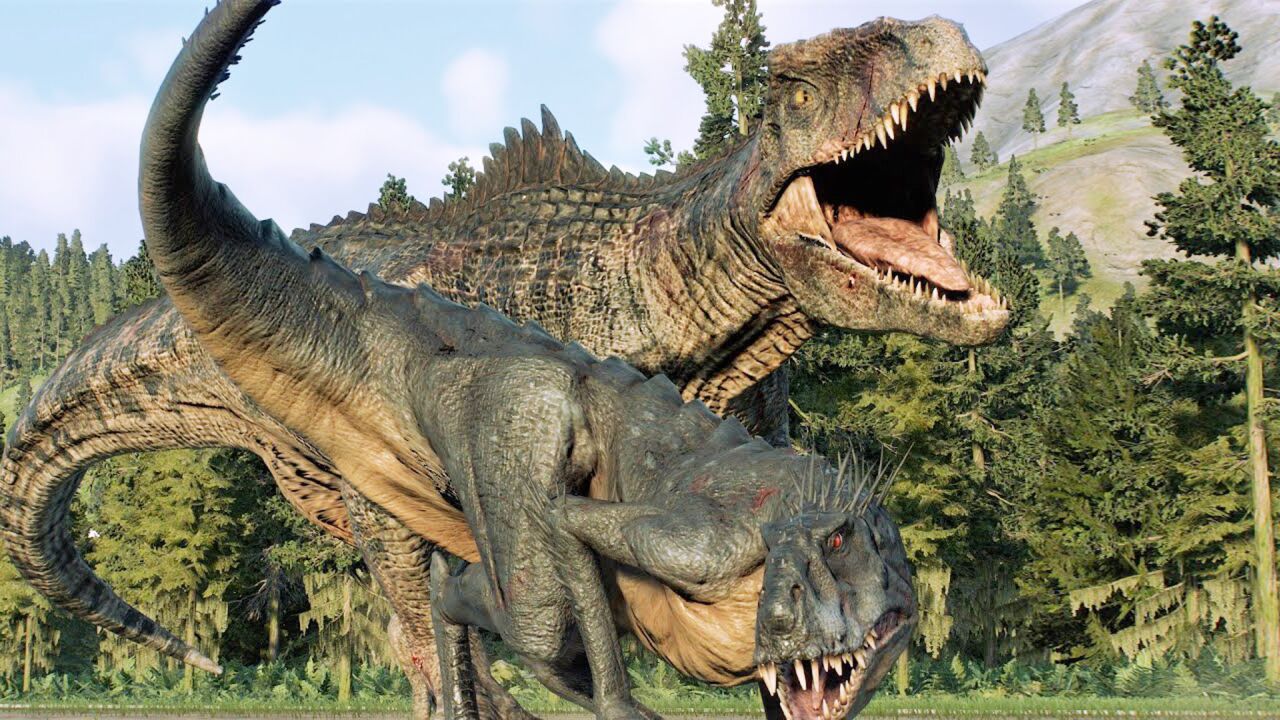 巨兽龙 vs 天蝎暴龙 ~ 侏罗纪世界进化 2 代_高清1080p在线观看平台