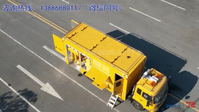 应急防汛泵车效果展示