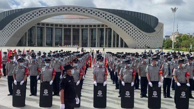 云南绅顿积极参加“喜迎二十大 保安护平安”云南省保安行业主题宣传日活动