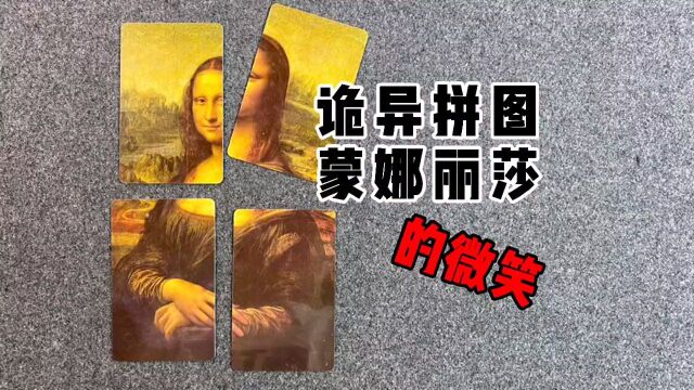 揭秘诡异拼图,蒙娜丽莎的微笑