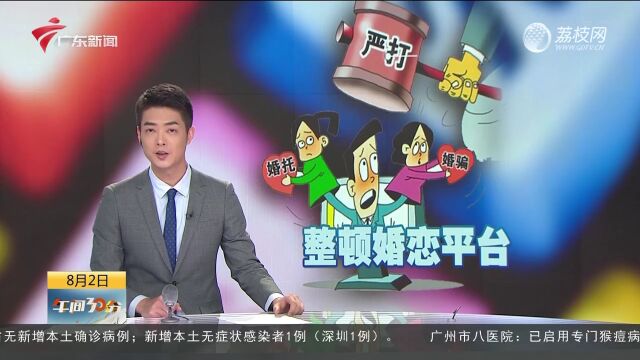 八家婚恋平台存在低俗色情信息被处罚