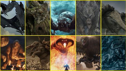 《魔戒》十大怪兽，树人只排第七，炎魔逼近神族！_高清1080P在线观看平台_腾讯视频