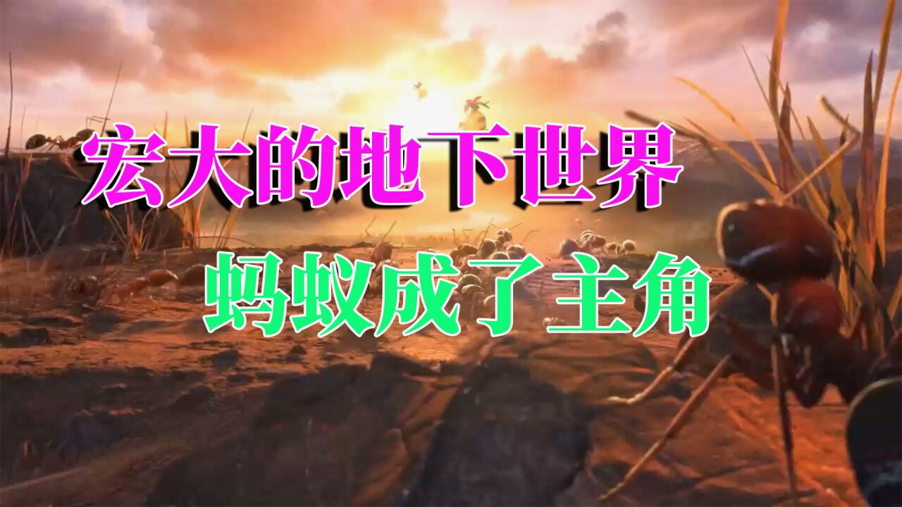 小小蚁国：宏大的地下世界，蚂蚁成了主角腾讯视频 5627