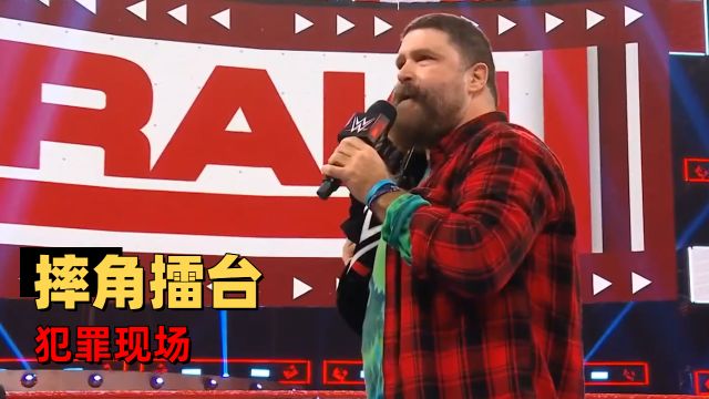 大型犯罪现场？你肯定没见过这样的WWE，看完直呼好家伙！