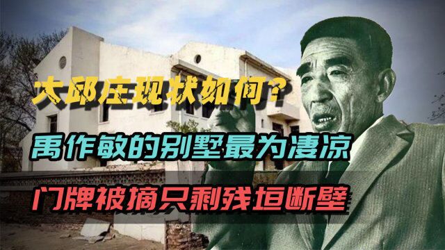 大邱庄禹作敏别墅现状:人去楼空,断垣残壁,令人唏嘘