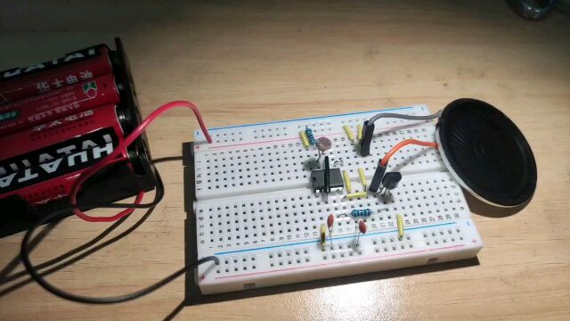 光控百灵鸟,光控电路制作,电子电路diy电路学习