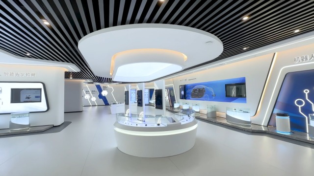 舜宇 #展示厅 #上热门 舜宇花巨资新建的企业展示厅,你见过吗?