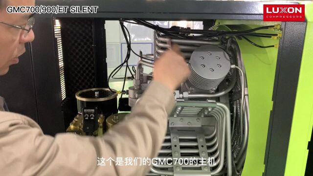 浙江洛森GMC700高压空气压缩机内部介绍