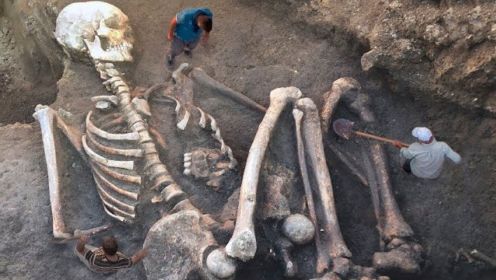 神秘的巨人骨骼揭示了古老的秘密，盘点世界考古五大巨人骨骼发现