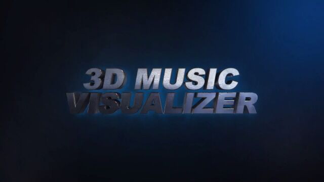 AK61AE模板下载Videohive 3D 音乐可视化工具久爱后期资源站freehpcg下载