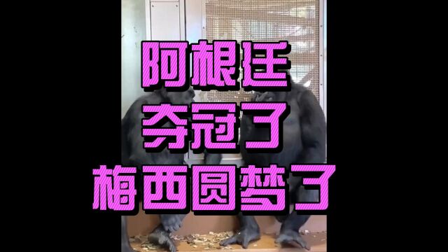 阿根廷夺冠了