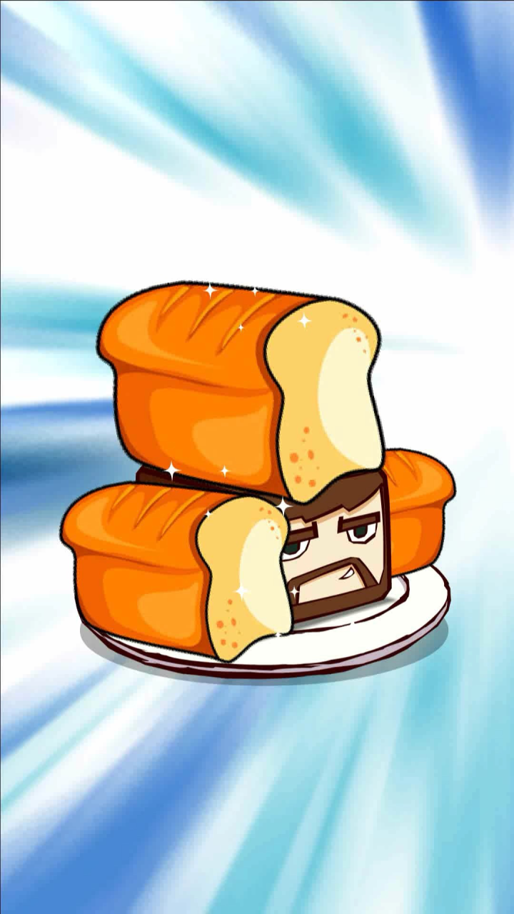 【阿尼亚】调侃迷你世界搞笑同人吃播,这个酋长跟吐司面包长得咋这么