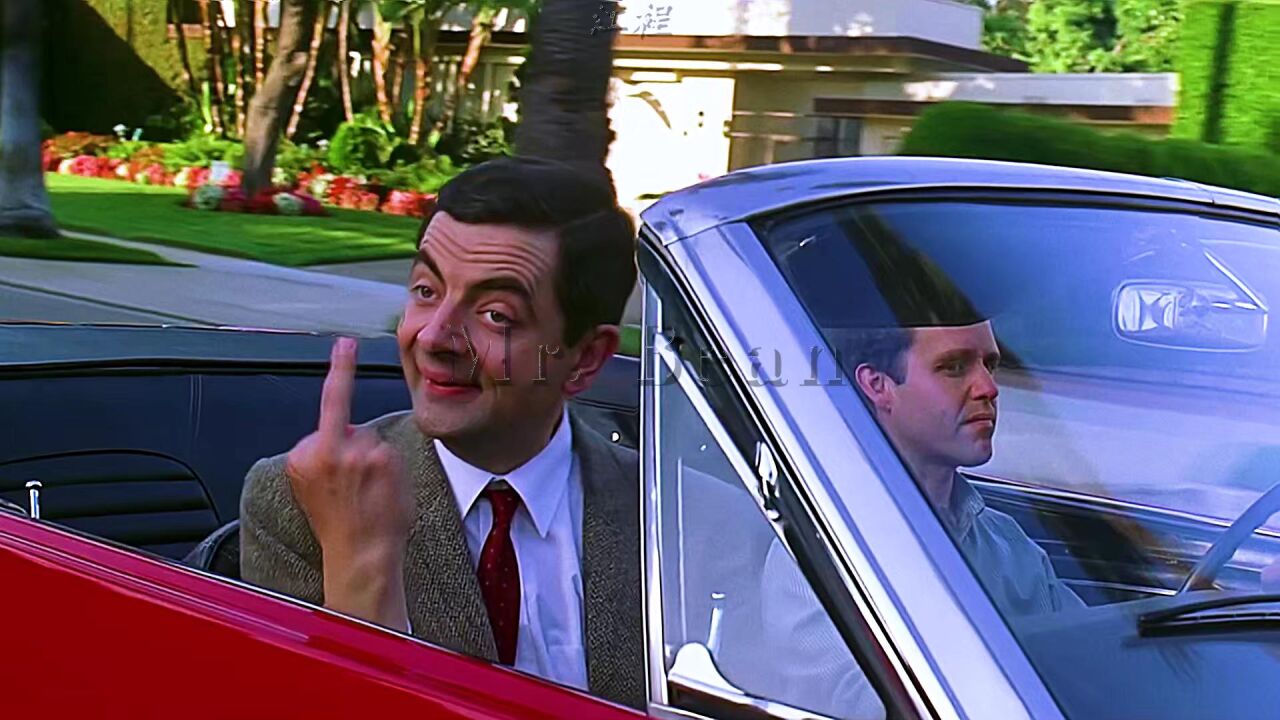 【4k/憨豆先生】国际手势问候语,希望憨豆先生一直开心下去!