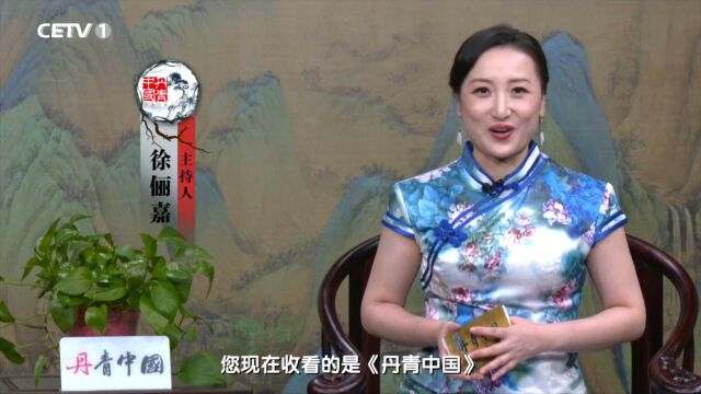 《丹青中国》萧瀚中国积彩色调水墨画