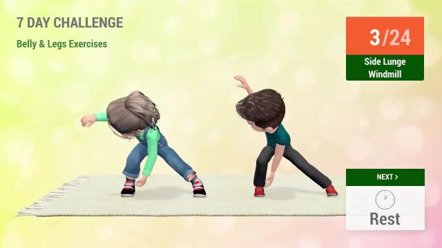 7 DAY KIDS CHALLENGE  Belly & Legs ExercisesLqfkIRFmjDI