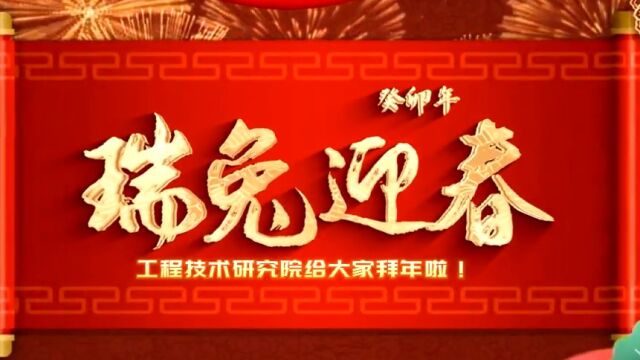 工程技术研究院兔年祝福