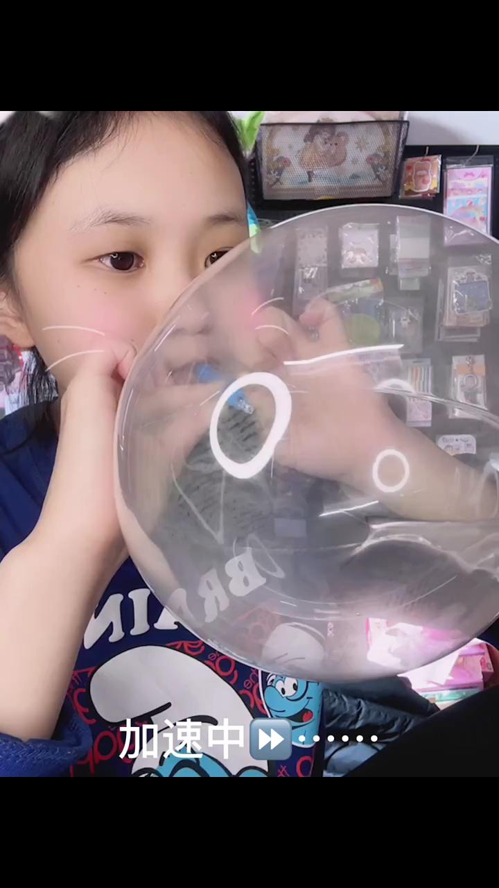 用纳米胶吹泡泡##冬日暴击#纳米胶吹泡泡