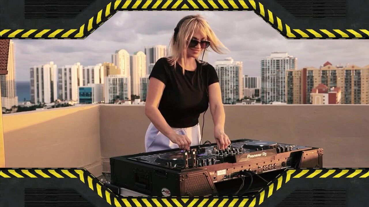 dj打碟(电子音乐)电音云蹦迪之- mila rubio