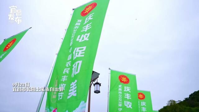 宜昌市2023年中国农民丰收节开幕.