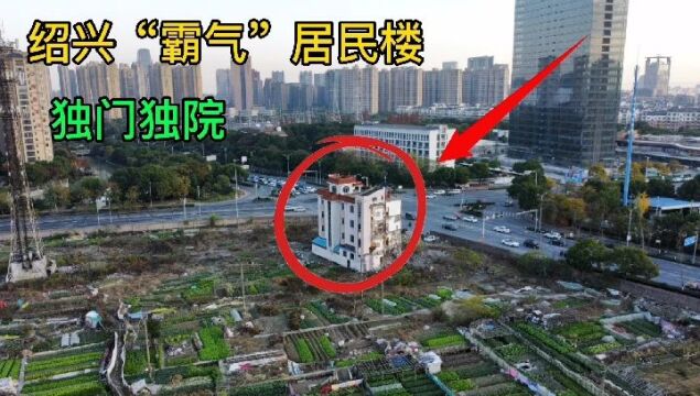 浙江绍兴“霸气”居民楼,赔千万都不拆,如今成地标建筑!