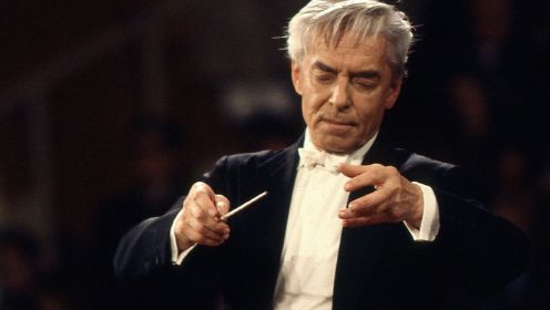 卡拉扬于1977年除夕音乐会指挥贝多芬《第九交响曲》