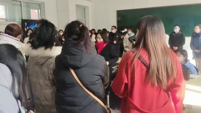 潍坊经济区实验学校校级家委会进校园参观活动