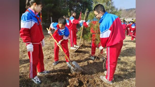 正值春日好时光 铜川锦绣园小学玉华研学游