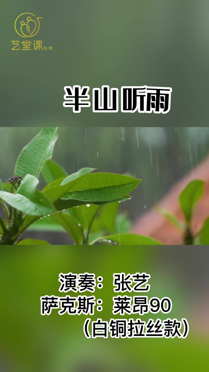 《半山听雨》莱昂las-90 白铜拉丝款试音