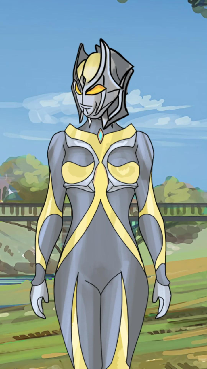 迪迦和卡蜜拉约会,没想到迪迦长出尾巴?