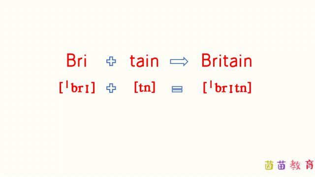 自然拼读:Britain